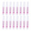 50 unid. cola profissional 2g para unhas, tips e arte, rosa 1