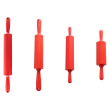 Rouleau à pâtisserie en plastique pour pâtisserie,-rouge