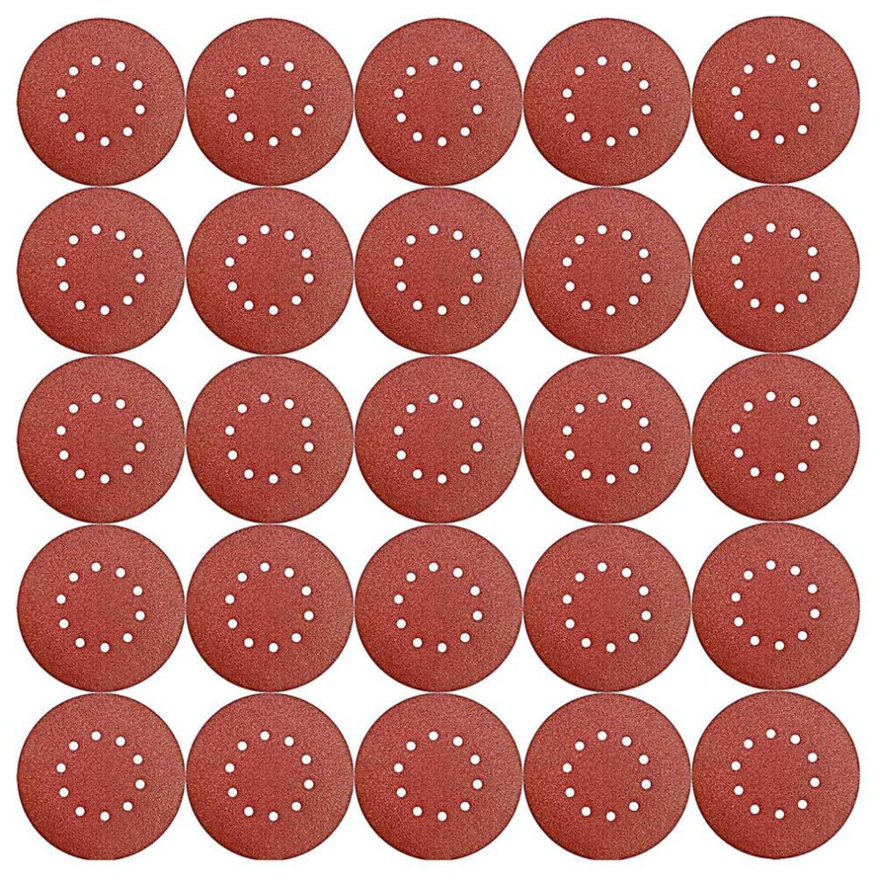 Drywall Sandpaper 50-Pack 9-Inch 10-Hole 40-Grit Aluminum Oxide Hook-And-Loop Disc For 9-Inch Drywall Sander 9016109550163