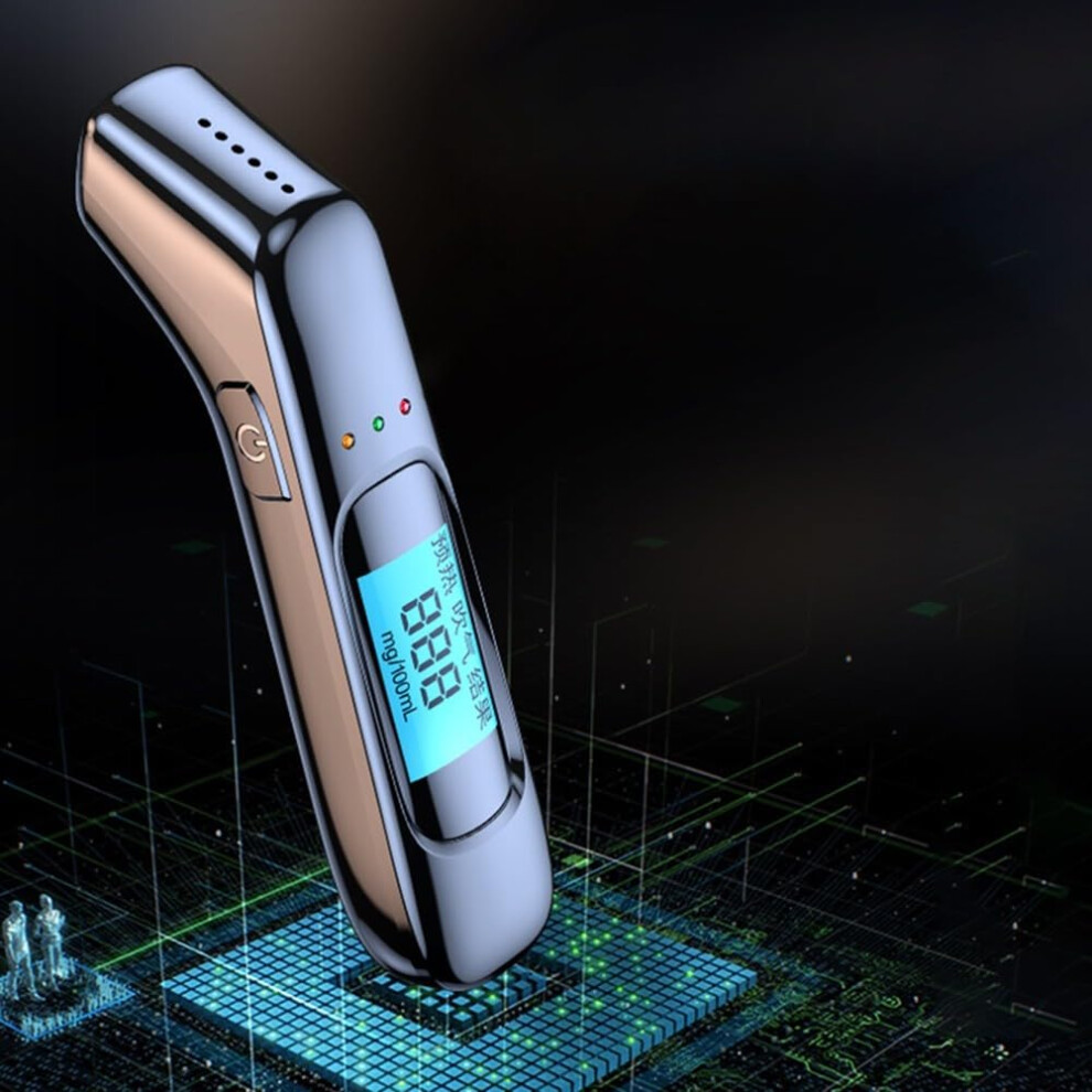 Alcohol Analyzer Breathalyzer With Lcd Screen Alcohol Tester Alcoholmeter Diagnostic Tool Accurate Breath Tester 9354506447076
