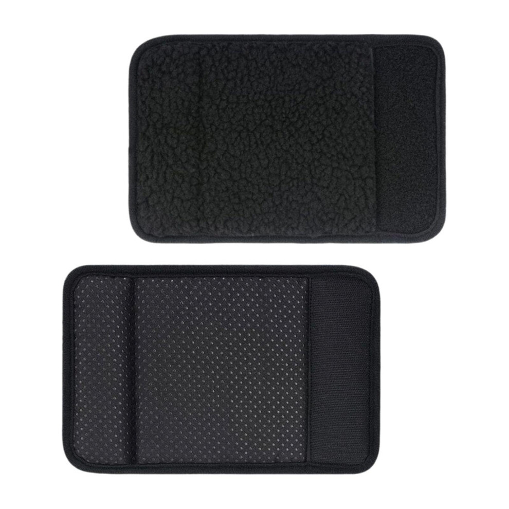 Black Walker Handle Cushions Crutch Handle Pad Grips For Senior, Non-Slip Foam, Universal Fit,