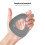 Silicone Grip Gris Pour Force Main Poignet Doigts 8
