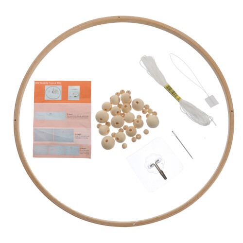 1 Set Windspiel Materialkit Diy Holzaccessoire 2