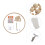 1 Set Windspiel Materialkit Diy Holzaccessoire 2