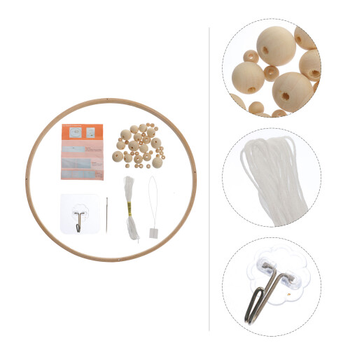 1 Set Windspiel Materialkit Diy Holzaccessoire 1