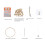 1 Set Windspiel Materialkit Diy Holzaccessoire 8