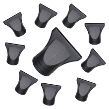 Universal Föhnzubehör Schwarz PP PC 10er Pack