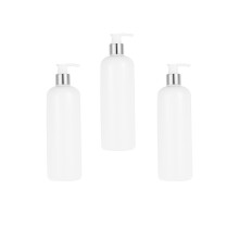 3St 500Ml Kunststoff Pumpflasche Für Shampoo Duschgel Flüssigseife