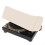 Record Player Dust Cover Beige Color Humidity Protection Longevity 1