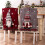 2 Stück Weihnachtsfestliche 3D-Zwerge-Rot 7