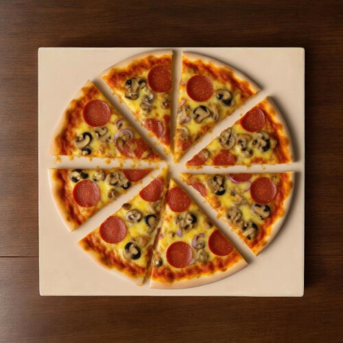 Rectangular Baking Stone 305x305x10mm Heavy Duty Non Stick Pizza Stone For Grill Oven 2