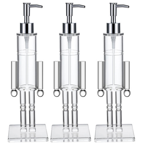 Festival Nutcrackers Soap Dispenser Plastic Soap-    3 pcs