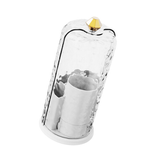 360 Rotating Organizer Transparent Multi-Transparent color