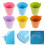 6 mini eisen eimer für blumenarrangements metall 6