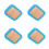 4 Stks Silicone Acupunctuur Oefenmodel Voor Iv-training En 10