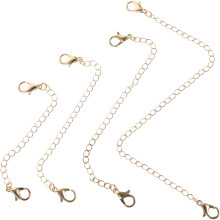 4Stück Selber Machen Verlängerungsketten Für Armbänder Schmuck Basteln