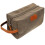 Makeup Kosmetiktasche Canvas Leder Organizer Vintage 3