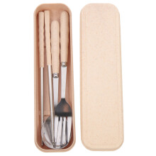Tragbares Reisebesteck Set Mit Netzstoff 1 Set 9,1x2,4x1,2 Zoll