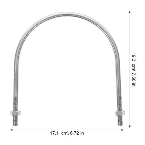 1Set U Schellen 304 Für Industrielle Anwendungen 1