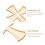 1Set Holz Ausschnitte Diy Rohlinge Unbemalte Scheiben 9