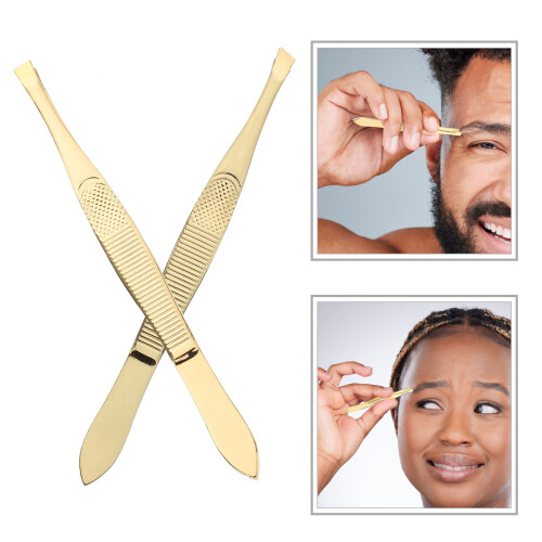 2 . pinça diagonal para sobrancelhas e depilação facial 2