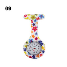 (#09) Silicone Nurse Watch Brooch Tunic Fob Nurses Nursing Pendant Clip Pocket Quartz HOT