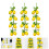 3Stk Simulationszitrone Anhänger Dekorative Requisite 3