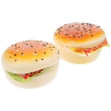8-tlg. künstliches Burger-Modell, falsches Essen, Hamburger-