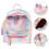 Kinder Rucksack Große Kapazität Pailletten 3