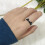 , Female Ring, , Tier-Finger-Ring, Öffnungsring 11