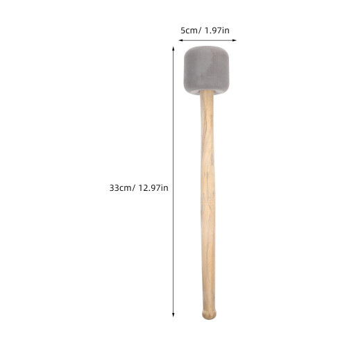 basdrum maalstok schuim antislip percussie drumstok 2