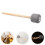 basdrum maalstok schuim antislip percussie drumstok 4