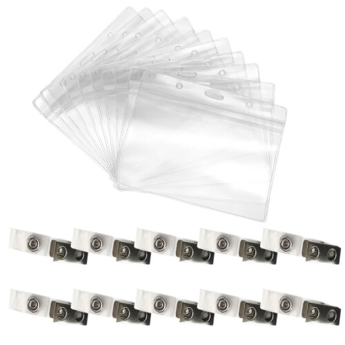 20 Mitarbeiter Impfpass Hülle Transparent 1