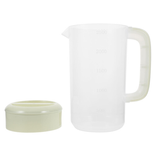 Transparenter Kunststoff Messkrug 2500 Ml Für Getränke Hellgrün