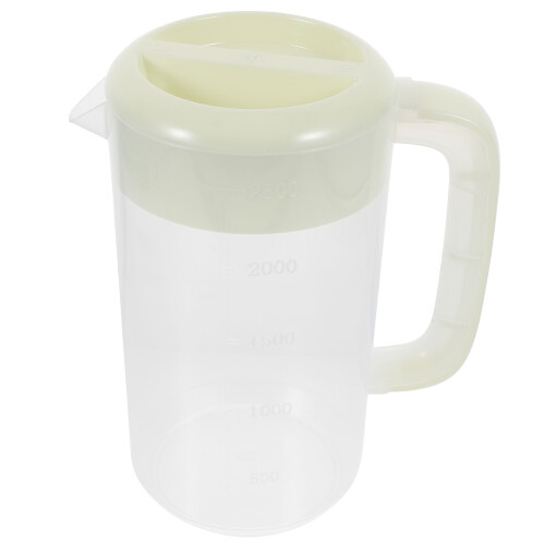 Transparenter Kunststoff Messkrug 2500 Ml Für Getränke Hellgrün 2
