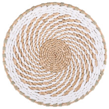 Geflochtenes Rundes Wandhängendes Ornament Für Zu Hause