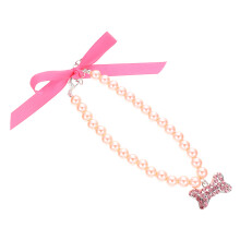 Pet Perlenkette Hundehalsband Für Kleine Und Mittlere