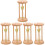 5Stk Holz Sanduhr Minuten Timer Sternmuster 7