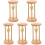 5Stk Holz Sanduhr Minuten Timer Sternmuster 4