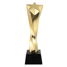 1St Golden Creative Award Trophy Harz Für Zeremonie Anerkennung