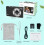 Digitalkamera 2.7K/44MP/16x Digitalzoom/Anti-Shake/Webcam 9