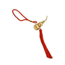 Gourde en cuivre ajourée porte-bonheur Fengshuis, ornement-7cm