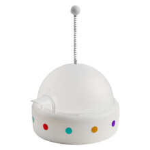 Distributeur automatique interactif de-Soucoupe volante blanche