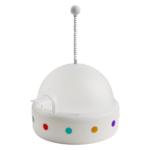 Distributeur automatique interactif de-Soucoupe volante blanche