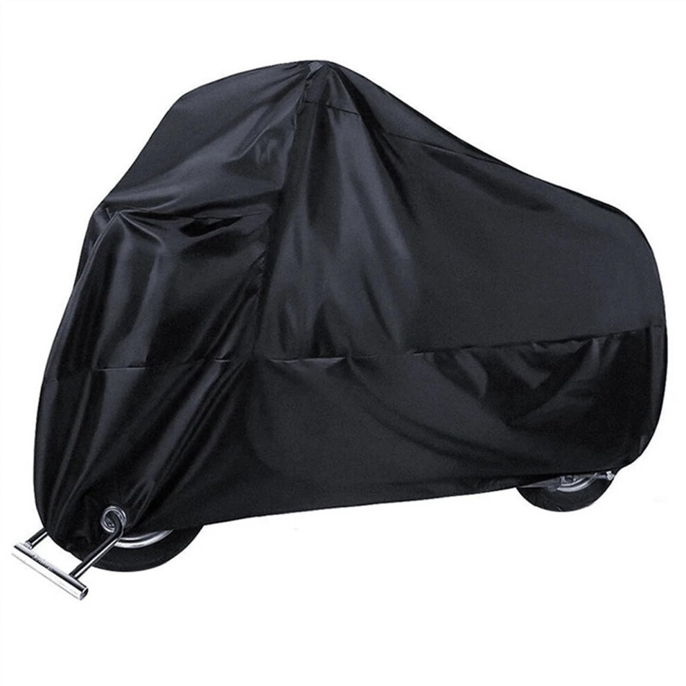 Motorbike Cover Scooter Wear Resistant Fabric Waterproof Outdoor Indoor All Season Dustproof UV Protected Black 4XL-image-OPC-PMCGPH9-NEW