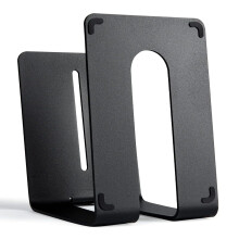Metal Speaker Stand For Studio Monitors, Aluminum Desktop Speaker Stand, Shock-Absorbing Small Desk Speaker Stand