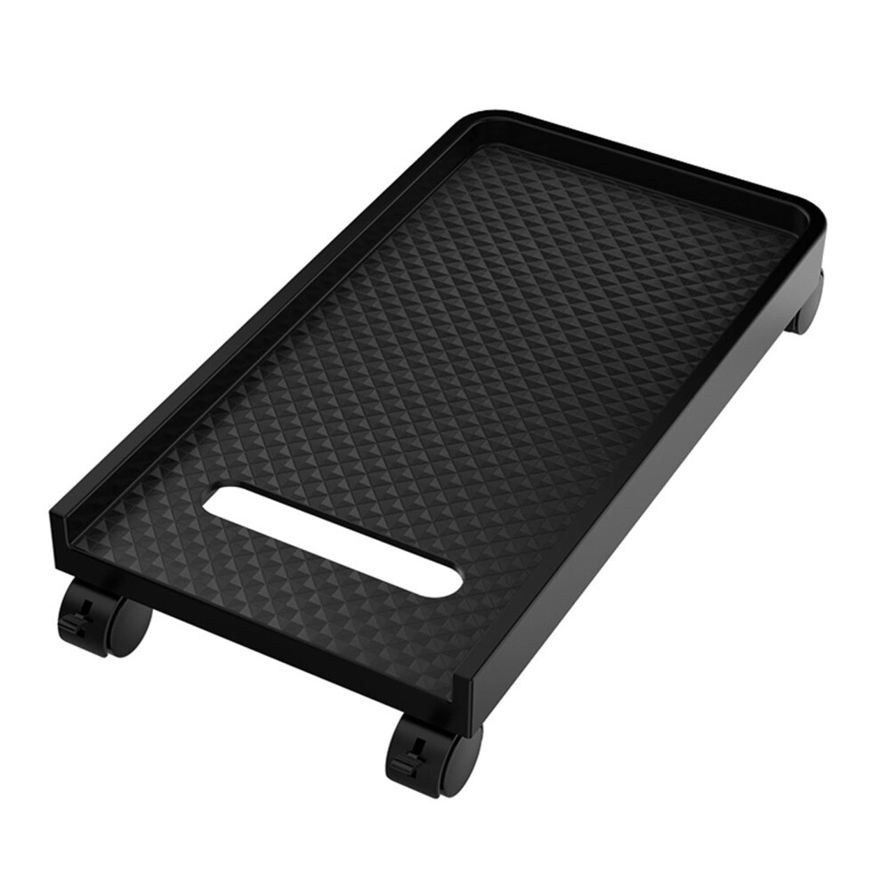 Portable Computer Tower Holder Cart 20 Kg Load Capacity Carbon Fiber Look Water-Resistant Cpu Stand 9016109552815