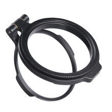 Nd Filter Ring Adapter Quick Release Bracket For Camera Lens Durable Ring Clamshell Design Leak Filter Holder