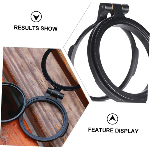 Nd Filter Ring Adapter Quick Release Bracket For Camera Lens Durable Ring Clamshell Design Leak Filter Holder 1