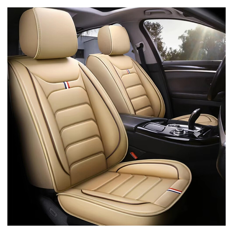Seat Covers Front Seat Protector For Volkswagen Polo, Touran, Touareg, Passat B8, Jetta Beige 9354506448776